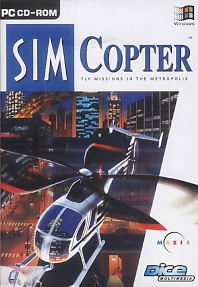 シムコプター　SIM COPTER Windows用PCゲーム LGR - SimCopter - PC Game Review - YouTube